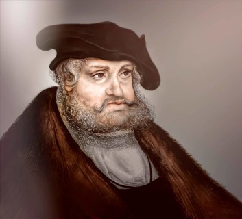 Frederick III or Frederick the Wise, 1463 - 1525, Prince-elector of Saxony, digitally edited after