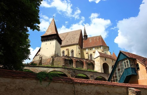 Romania, the fortified church of Biertan, German Birthälm, municipality in the district of Sibiu in