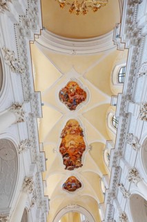 Chiesa di San Carlo al Corso interior, Noto, Noto Valley, Sicily, Italy