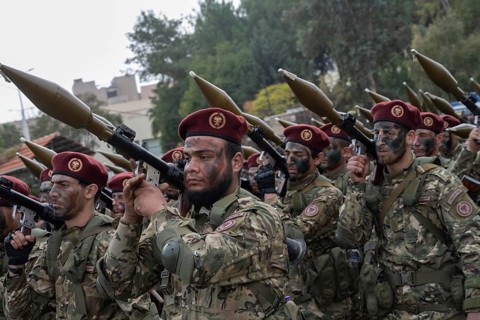 Damascus, Syria. December 8th 2025. The Syrian transitional government army stages a military