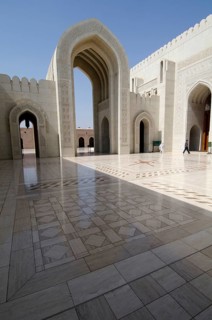 Muscat, Oman. May 26th 2014 Sultan Qaboos Grand Mosque Muscat Oman