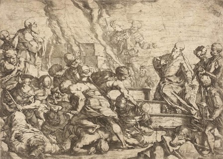 Luca Giordano (b. 18 October 1634, d. 3 January 1705), called Fa Presto, Italian painter and etcher