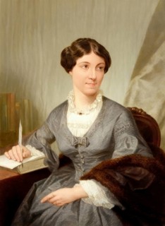Harriet Martineau, 1802 - 1876, an English social theorist and Whig writer