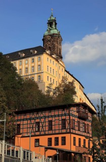 Heidecksburg Castle, the former residence of the princes of Schwarzburg-Rudolstadt, Rudolstadt,