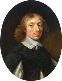 Portrait of a young gentleman, painting by David Teniers (baptised 15 December 1610 in Antwerp,