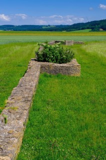 Roman Fort Ellingen, Fort Sablonetum, Limes, Ellingen, Franconian Lake District, Middle Franconia,