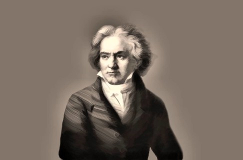 Ludwig van Beethoven, 1770 -1827, German composer