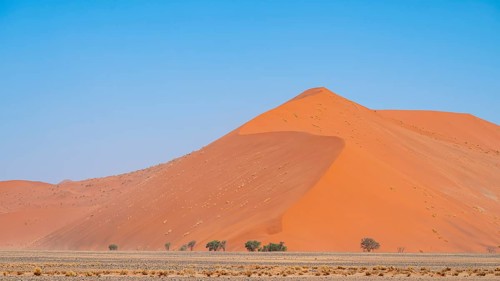 Dune 45, dune, sand dune, Sossusvlei, Namib Desert, Namib-Naukluft National Park, Namibia