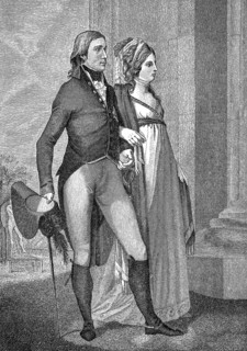 The royal couple Frederick William III, 1770 - 1840, king of Prussia and Louise of