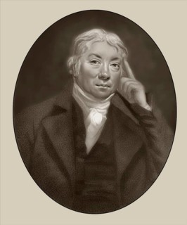Edward Jenner, 1749-1823, English physician and scientist, digitally restored