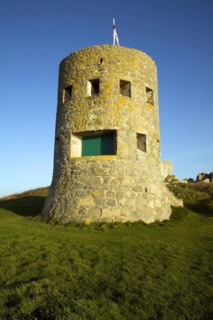 Eighteenth century loophole 'martello' tower number 4, L'Ancresse, Guernsey