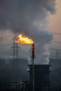 Bottrop, North Rhine-Westphalia, Germany, The Prosper coking plant is one of three operating coking