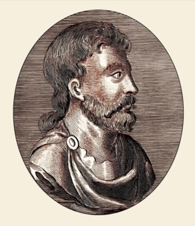 Aulus Cornelius Celsus, c. 25 BC – c. 50 AD, Roman encyclopaedist, digitally edited