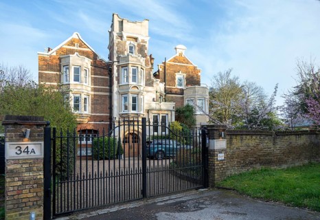 Victorian villa mansion house, 34A Sydenham Hill, London SE26, England, UK built c 1898 for Charles