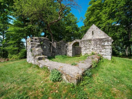 Ruin of the pilgrimage church of St. Ottilien, Ottilienkapelle, Ottilienruine, Ottilienkirche on