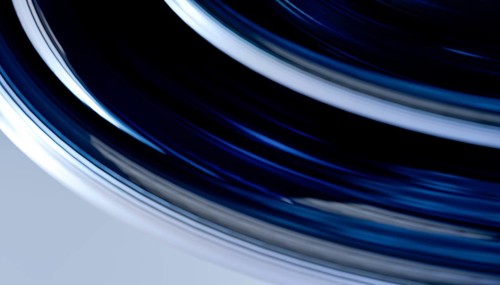 This image features a dynamic 3D rendered illustration of an attractor with swirling patterns in