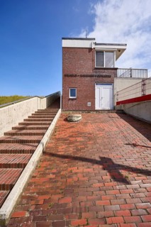 Lock keeper's house of the Wilhelm-Kammann lock in Varel, district of Friesland, Lower Saxony,