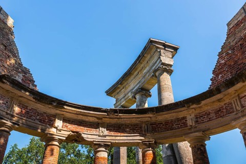 Architectural presentation at Ruinenberg, Sanssouci, Potsdam