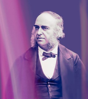 Pierre Paul Broca, 1824 – 1880, French physician, anatomist and anthropologist, digital edited