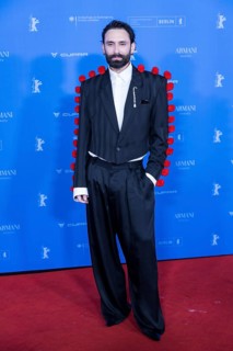 Tom Neuwirth alias Conchita Wurst on the Red Carpet in front of the premiere of the film The Blood