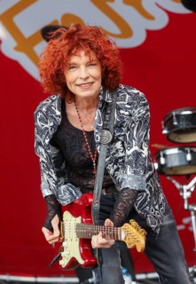 Cora at the Schlager Radio - Festival in Neuruppin at Hanger 312 on 24.05.25