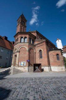 Evangelical Lutheran Church of the Redeemer, consecrated in 1887, Residenzplatz 17, Eichstätt,