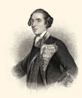 George Brydges Rodney, 1. Baron Rodney, 1718-1792, britischer Marineoffizier