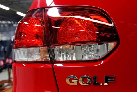 Wolfsburg, DEU, 250211 - VW Golf production at the Wolfsburg plant, Wolfsburg, Germany