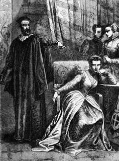 Mary Stuart was imprisoned in Lochleven Castle near Kinross in 1566, where her guard was Sir