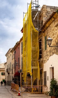 Medieval Walls, the city wall of Alcudia, Majorca, Spain