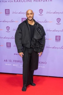 Malick Baür at the premiere of the film Wunderschöner at the Berlin Zoo Palast on 04.02.2025