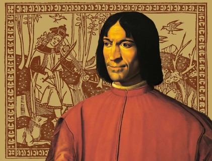 Portrait of Lorenzo I de Medici, or Lorenzo the Magnificent, 1449, 1492, an Italian politician and