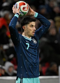 Kai Havertz GER (07) Throw-in Action Football DFB International match Germany GER vs Ghana GHA