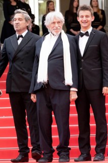 Cannes, France - 22.5.2024: Gustave de Kervern, Frédéric Niedermayer, Louis-Do de Lencquesaing,