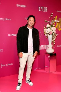 Daniel Völz at the Grand Opening of the deli and event location W66 by Wild & Wiese at the Museum