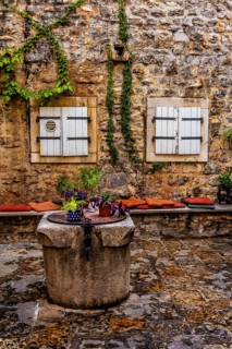 Alleys in the old town centre of Budva, Montenegro, Budva, Montenegro