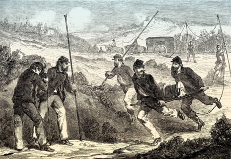Military telegraphy, Battle of Antietam, American Civil War, Maryland, 1862
