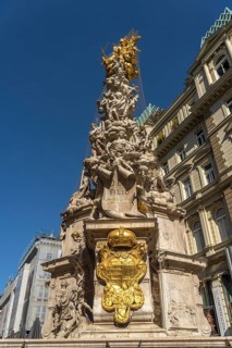 The Vienna Plague Column, Vienna, Austria