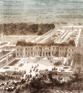 The Château de Vaux-le-Vicomte, a baroque French castle, Maincy, France