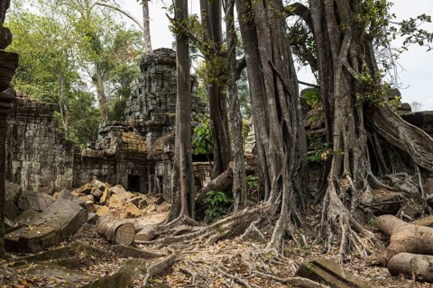 Prea Khan, Angkor Wat, Angkor, UNESCO World Heritage Site, Siem Reap, Cambodia, Indochina,