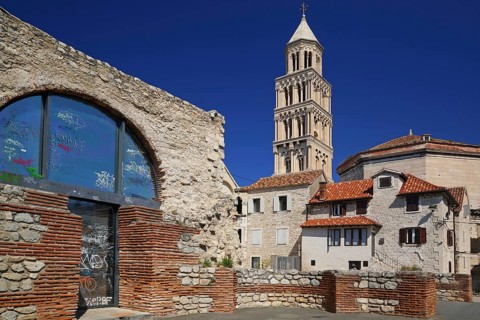 View of the city of Split, Croatia, Split, Croatia