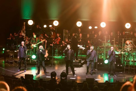 The Prinzen, consisting of the singers Jens Sembdner, Tobias Künzel, Sebastian Krumbiegel, Henri