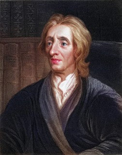 John Locke, 1632-1704, English philosopher who founded the school of empiricism, from the book
