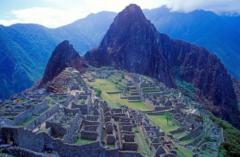 Machu Picchu, Andean Highlands, Peru, South America, September 1997, vintage, retro, old, historic