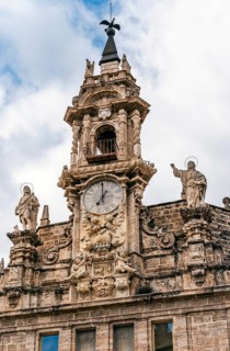 Roman Catholic Church Santos Juanes, Mercat, Valencia, Spain