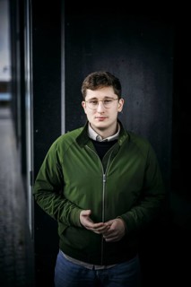 Philipp Türmer, SPD, Federal Chairman of the Jusos, poses for a photo. Berlin, 24.01.2024