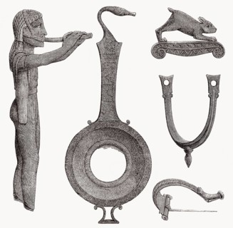 Archaeological artefacts from Dodona, Epirus in northwestern Greece