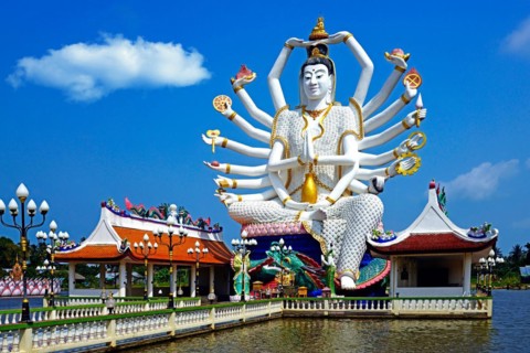 Buddha, Guan Yin, Goddess of Mercy, Ko Samui, Thailand