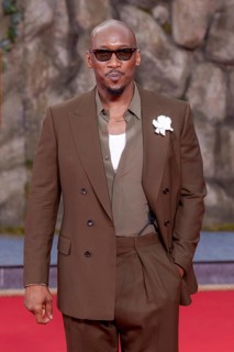 Mahershala Ali at the German premiere of the adventure film Jurassic World, the rebirth at Berlin's