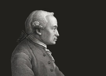 Immanuel Kant, 1724, 1804, German philosopher of the Enlightenment, digitally altered